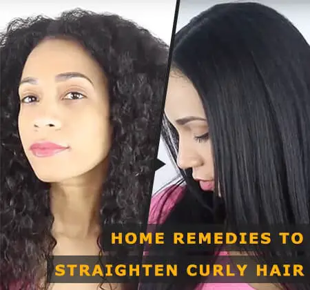 14 Proven Homemade Solutions to Straighten Curly Hair - InStraight
