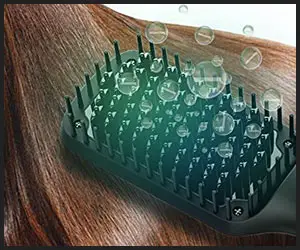 Hair Straightening Brush Ionic Technology