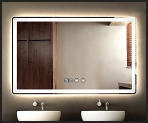 Lighted Bathroom Mirror - INS1004