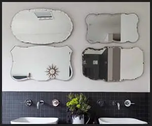 Mix and Match Design Bathroom Mirror