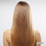 photo of a long, straight hair