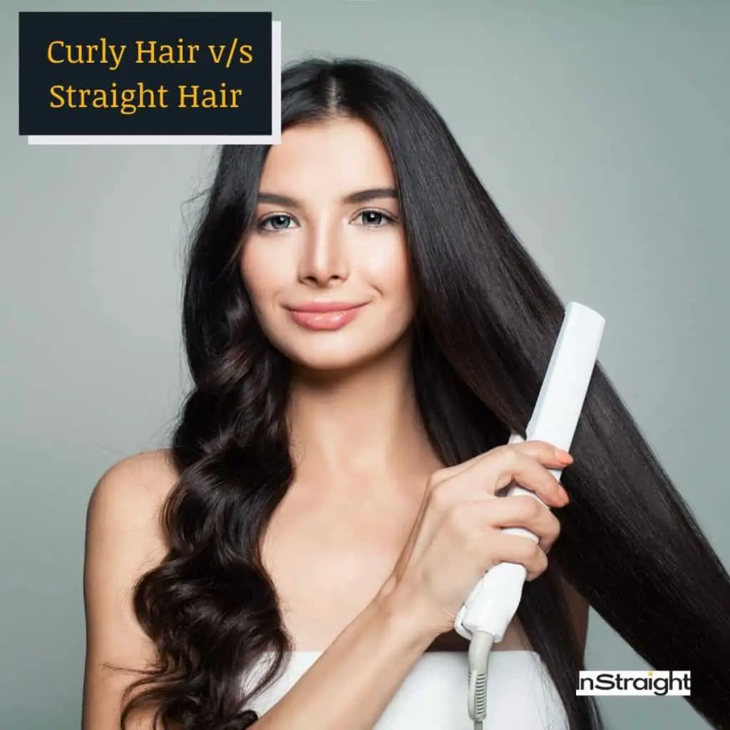 curly hair vs straight hair