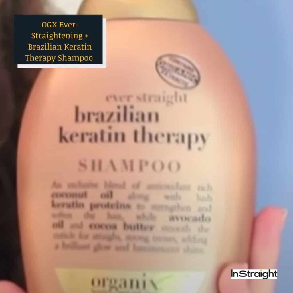 OGX Ever-Straightening + Brazilian Keratin Therapy Shampoo