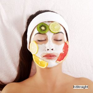 cooling mask instead of washing face after dermarolling