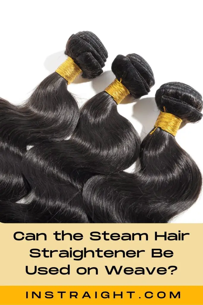 Can the Steam Hair Straightener Be Used on Weave?