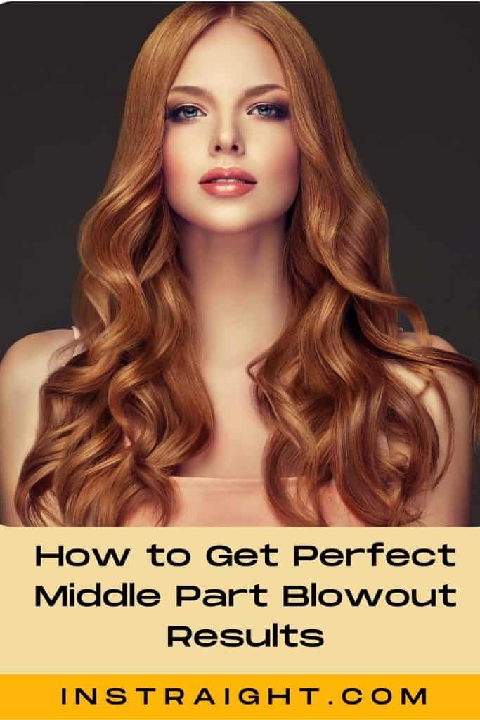 lady with perfect blowout hair result