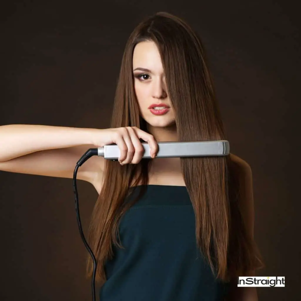 women killing lice using a hair straightener but does hair straightener kill lice